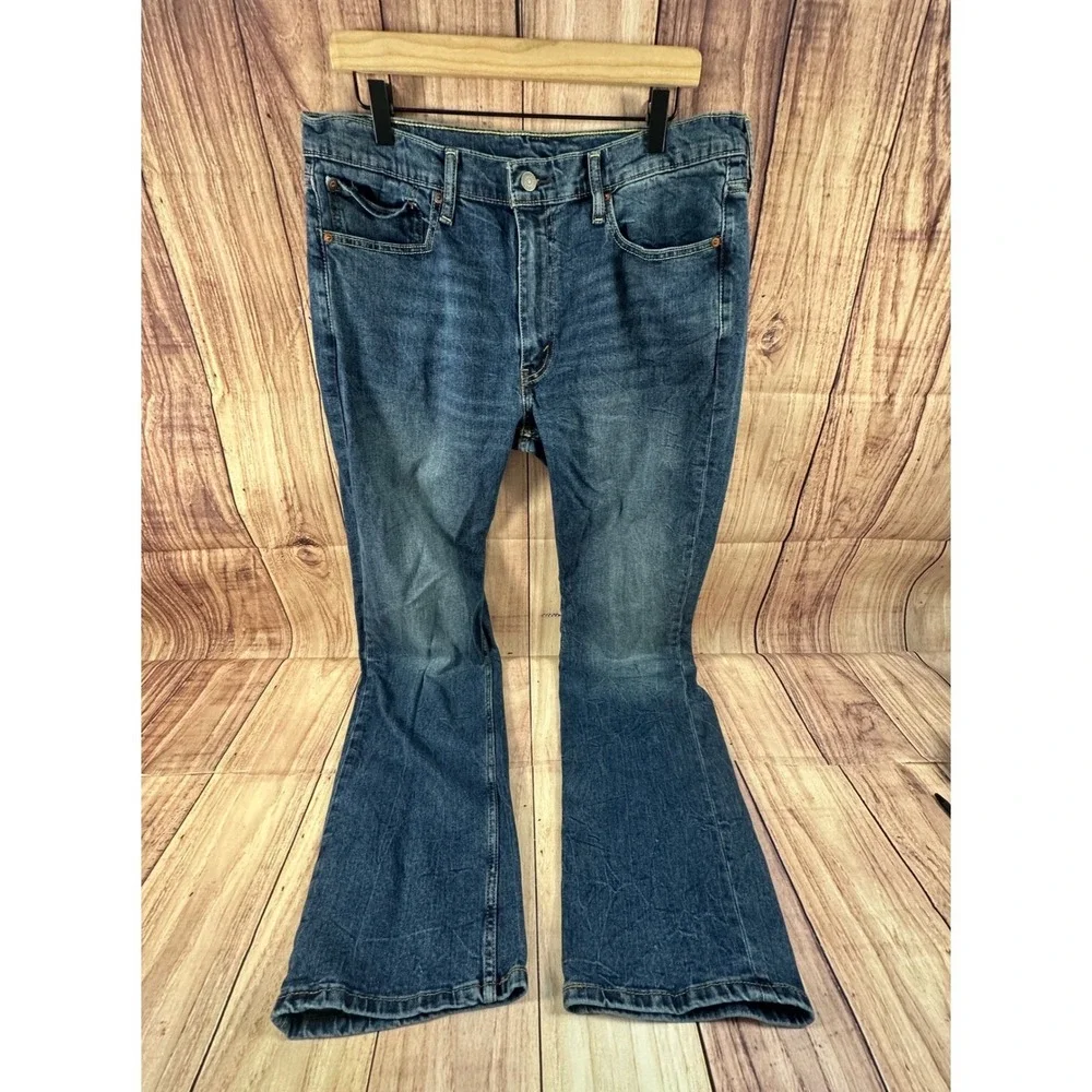 Levi's 514 Men Jeans Blue Regular Straight Fit 36W x‎ 34L Denim